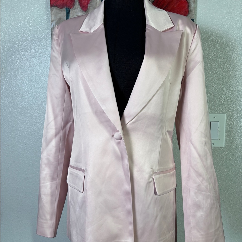 Carbon38 Soft Pink Women's Blazer